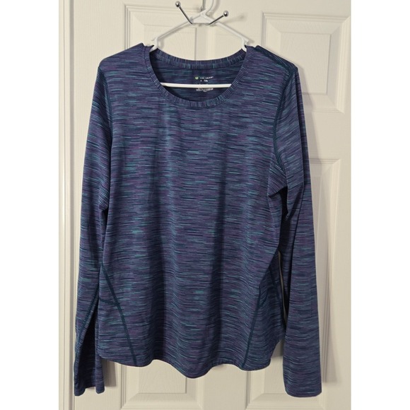 tek gear Tops - Tek Gear Womans Athletic Blouse Long Sleeve Size XL Multi Color
